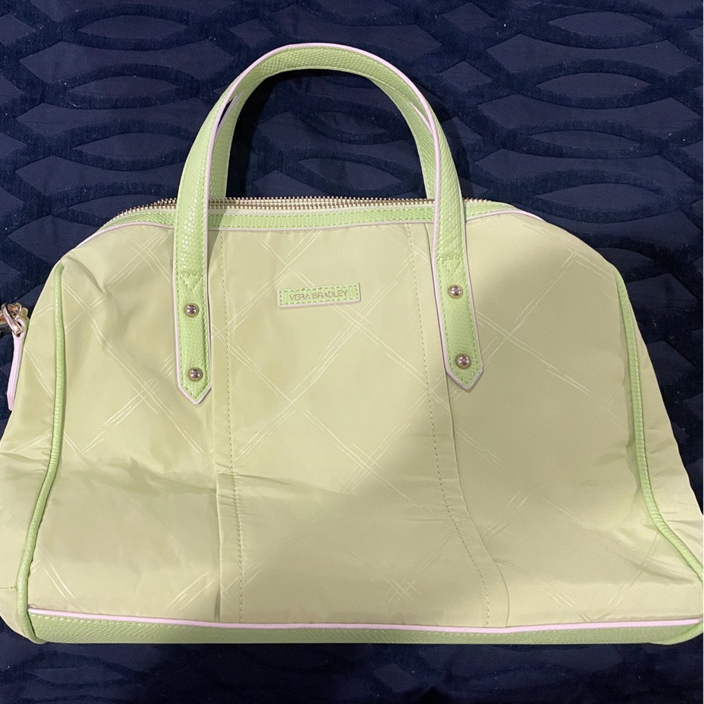 Vera Bradley Preppt Poly Marlo Satchel